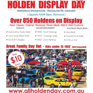 NSW All Holden Day Weekend
